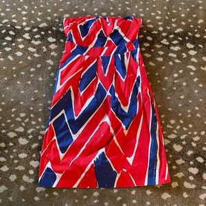 Anthropologie Strapless Dress - sz 4